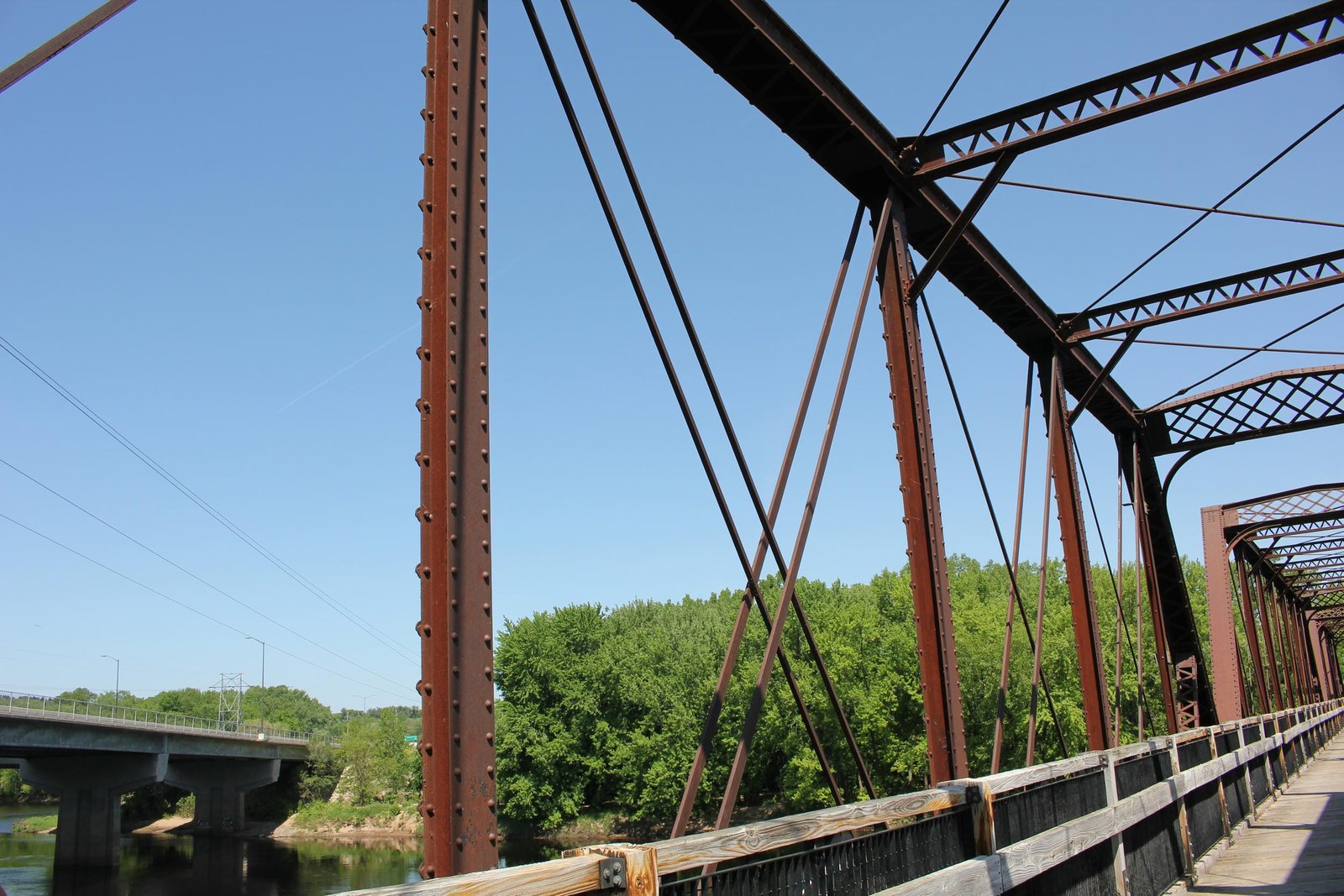 Diagonal members, span #2